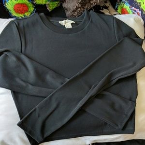 BOGO Sale! Ribbed Crop Top Long Sleeved